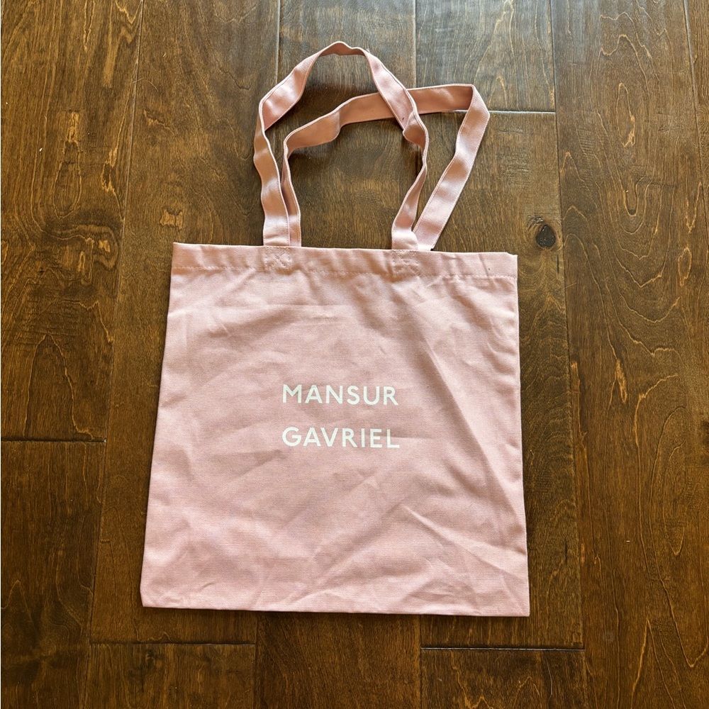 BNWOT :: Mansur Gavriel :: pink canvas tote